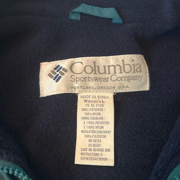 Columbia vintage Women’s Jacket Size L - Picture 4 of 7
